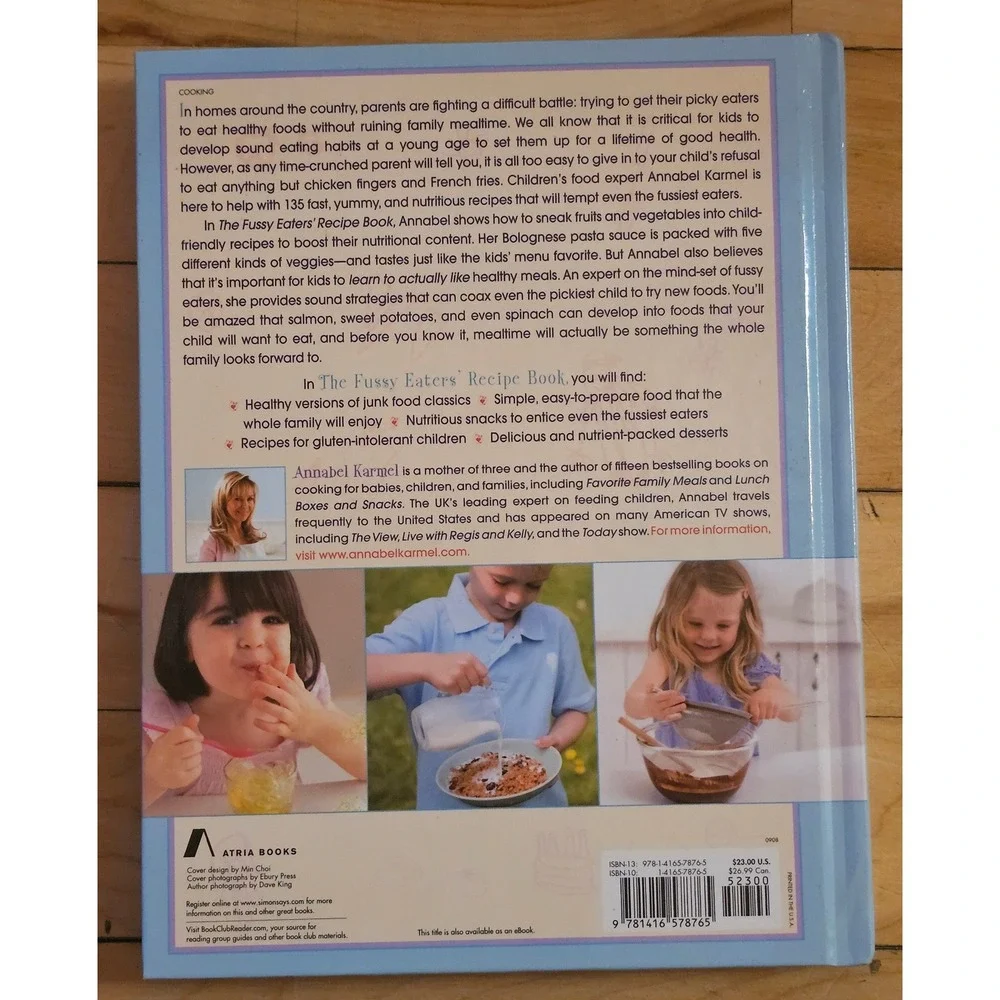 The Fussy Eaters Recipe Book Annabel Karmel Hardcover 135 Healthy Kids Recipes